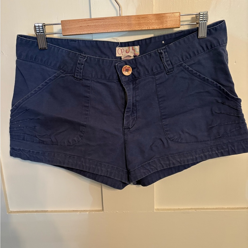 OP High Waist Blue Shorts